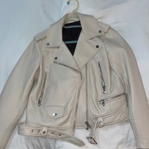 Zara faux leather jacket